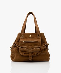 Jerome Dreyfuss Billy M Taurillon Leather Tote - Tabac