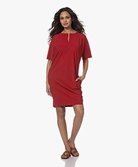 Woman by Earn Anouk Travel Jersey Dress - Red