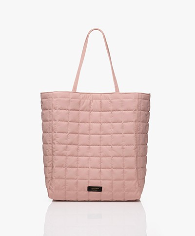 By Malene Birger Lulin Quilted Tote Bag - Rose Powder