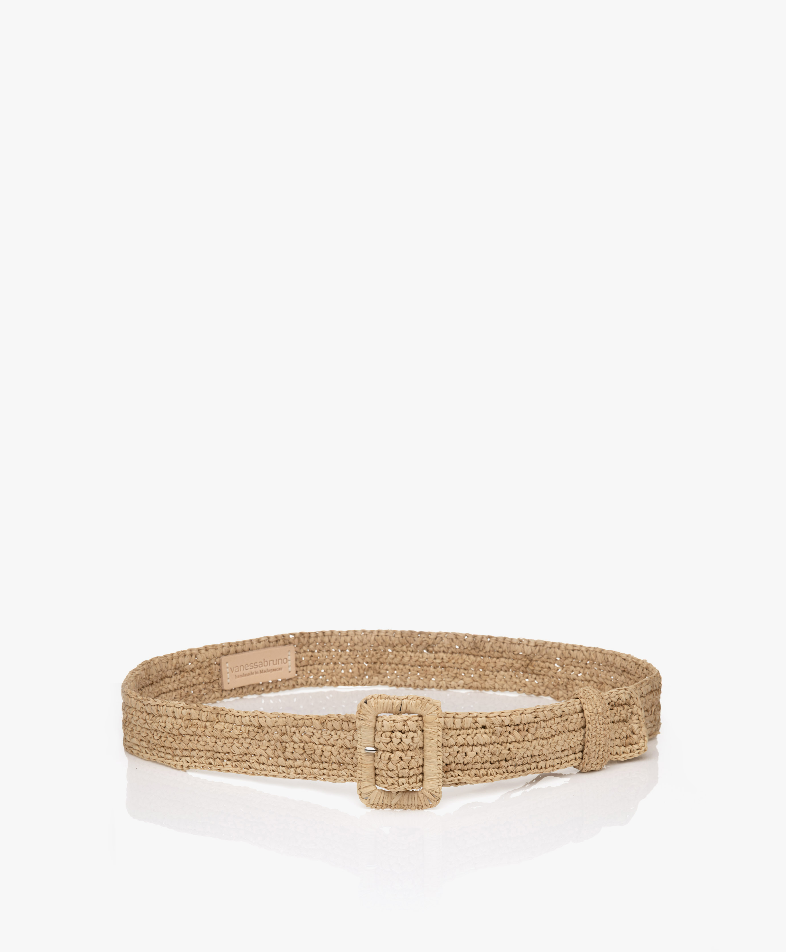 Vanessa Bruno Raffia Belt - Naturel - ceinture 35mm | 1eve73-v42241 124 ...