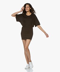 IRO Speedy Jersey Mini Dress - Black