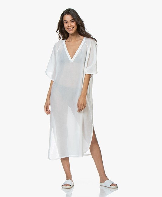 Filippa K Soft Sport Beach Kaftan Off White 23634 6901 Off