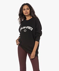 Deblon Sports Gigi Oversized Logo Sweatshirt - Zwart