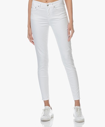 Drykorn Need Stretchy Slim-Fit Jeans - White