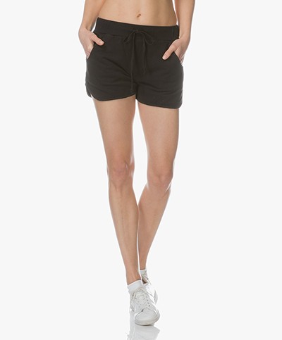 BRAEZ Simone Cotton Jersey Shorts - Black 