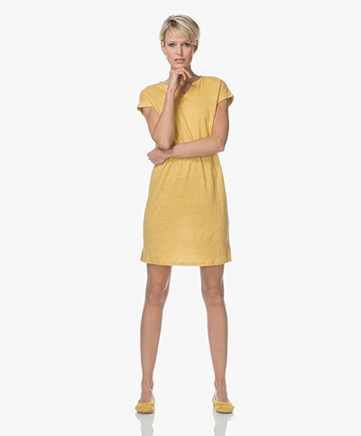 BY-BAR Hanna Linen T-shirt Dress - Picadilly