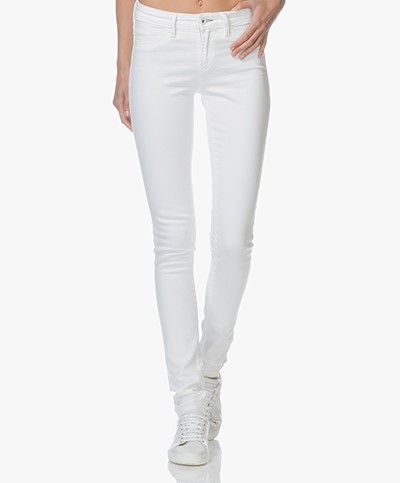Denham Spray Super Tight Fit Jeans - White