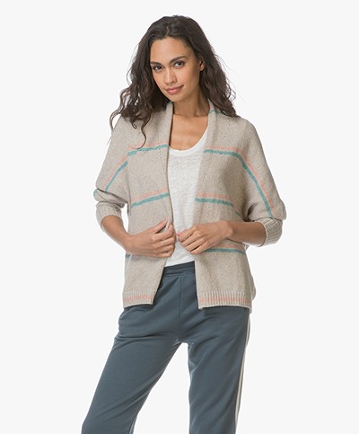 Indi & Cold Knitted Open Cardigan - Arena