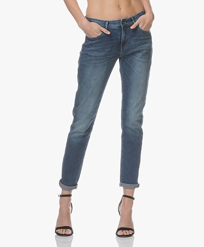 Denham Monroe Girlfriend Jeans - Mediumblauw