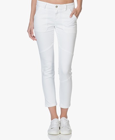 Closed Francesca Cropped Skinny Jeans - White