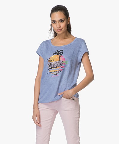 Zadig & Voltaire Meryl Malibu T-shirt - Lavande
