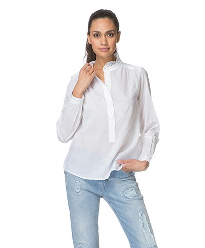 Zadig & Voltaire Tinoy Voile Blouse - White