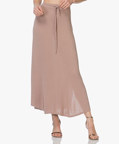 Friday's Project Maxi Jersey Skirt - Dirty Pink 