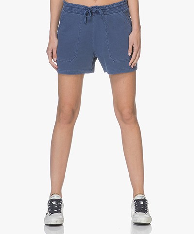 Closed Garment Dyed Cotton Blend Sweat Shorts - Worker