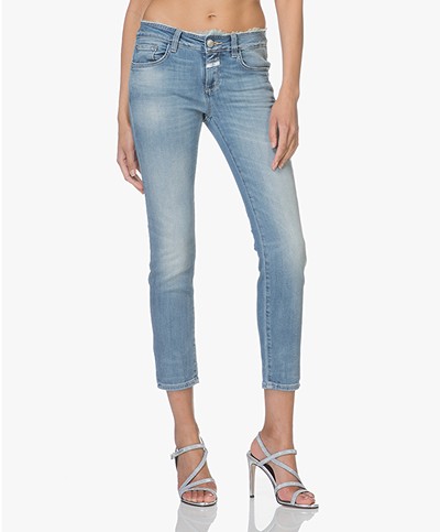 Closed Baker Cropped Slim-fit Jeans - Mid Heaven Blue