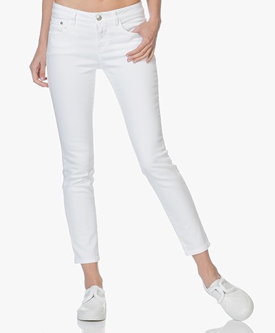 Closed Baker Cropped Slim-fit Jeans - White
