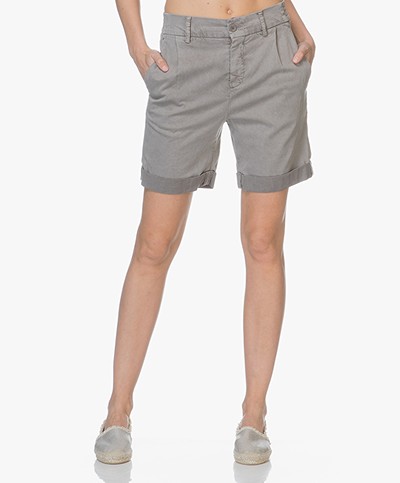 Drykorn Train Lyocell Mix Shorts - Taupe