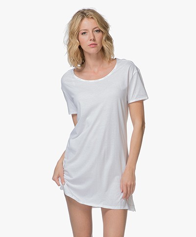 Calvin Klein Jersey Nachthemd - Wit