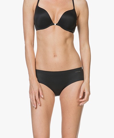 Calvin Klein Perfectly Fit Invisible Hipster - Black