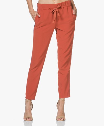 Closed Blanch Cropped Sporty Pants - Copper