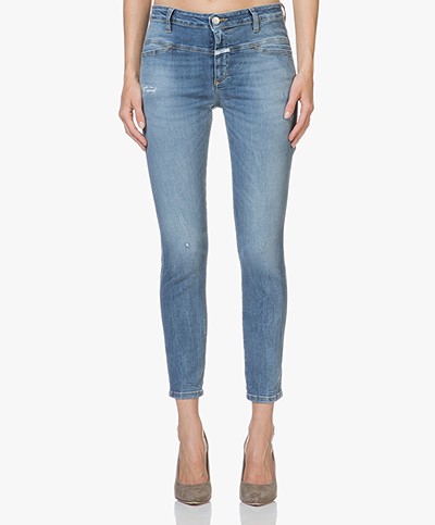 Closed Cropped Worker Jeans - Summer Sky