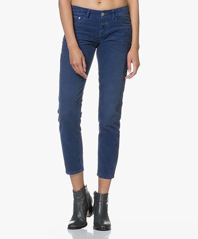 Closed Baker Cropped Ribbed Pants - Japanese Blue