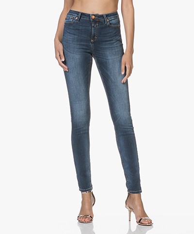 Closed Lizzy Hyper Stretch Skinny Jeans - Donker Easy Wash