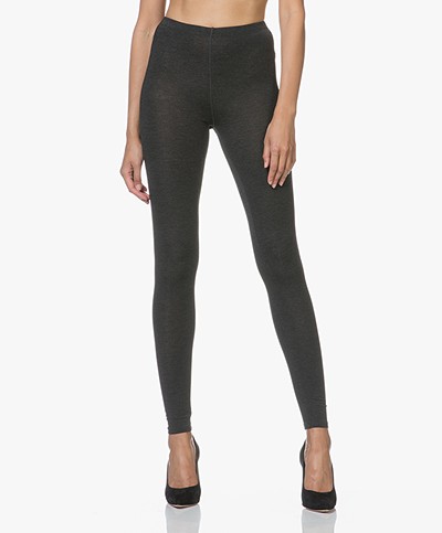 Majestic Filatures Angie Soft Touch Jersey Legging - Antraciet Mêlee