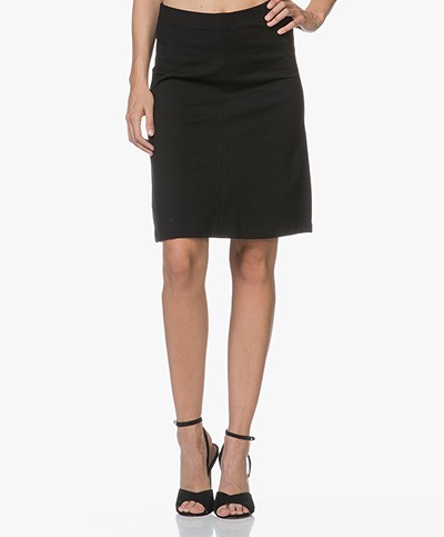 Filippa K Clean Jersey Skirt - Black
