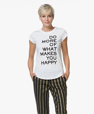 Zadig & Voltaire Skinny Do More T-shirt - Wit