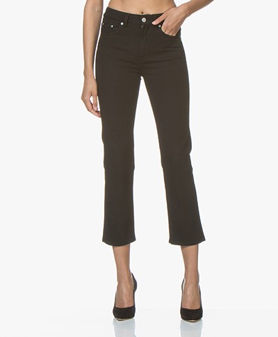 Filippa K Stella Cropped Coloured Denim Jeans - Black