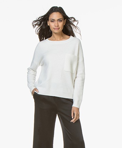 Drykorn Nola Cashmere Blend Sweater - Off-white