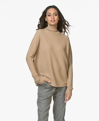 Drykorn Lyza Wool Knitted Pullover - Camel 