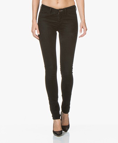 Denham Spray Super Tight Velours Jeans - Zwart 