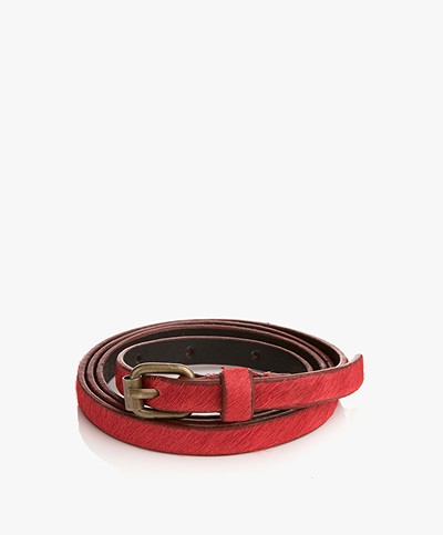 BY-BAR Hair Smalle Riem - Bright Red
