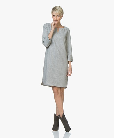 Josephine & Co Jette Wool Blend Dress - Grey