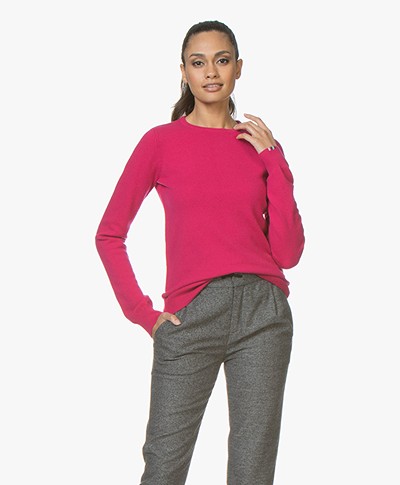 extreme cashmere N°41 Body Basic Cashmere Sweater - Kiss