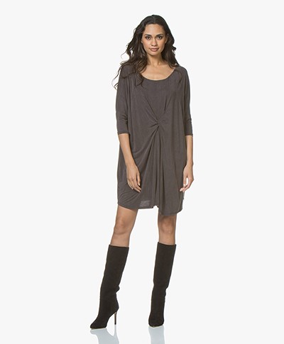 Friday's Project Cupro Jersey Mini Dress - Brown