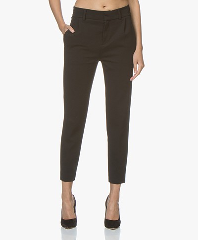 Drykorn Find Tapered Jersey Pants - Black