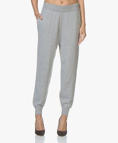 extreme cashmere N°56 Yogi Knitted Pants - Grey