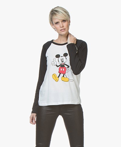 MKT Studio Tino Mickey Mouse Long Sleeve - Off-white