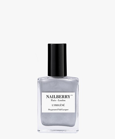 Nailberry L'oxygene Nail Polish - Silver Lining