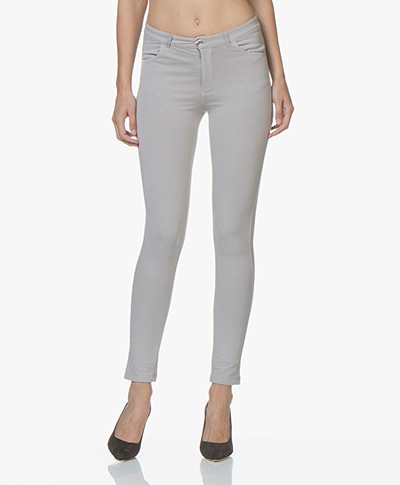BRAEZ Peri Jersey Slim-fit Pants - Silver Grey