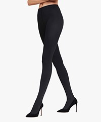 FALKE Pure Matt 100 Panty - Zwart