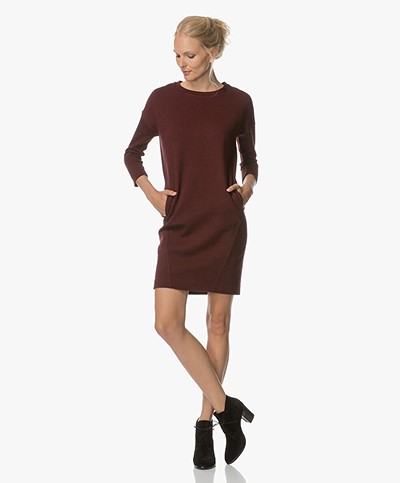 BY-BAR New Tess Sweater Dress - Wine