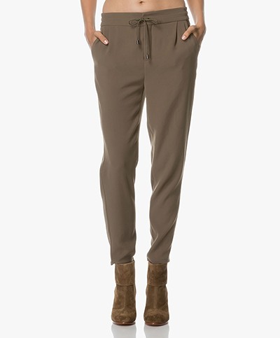 Drykorn Level Loose-Fit Pants - Taupe