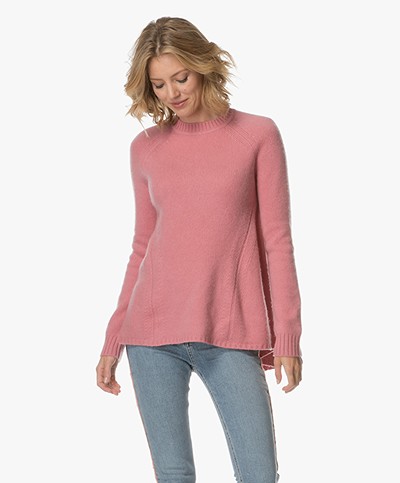 Sportmax Fasto Cashmere A-line Sweater - Pink