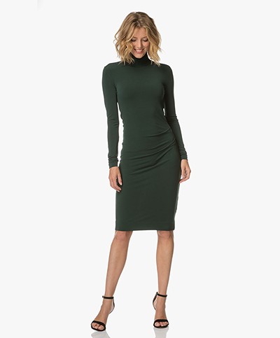 By Malene Birger Fitted Dress - Scarab Green