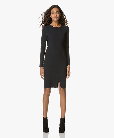 Woman by Earn Tove Jersey Dress - Navy