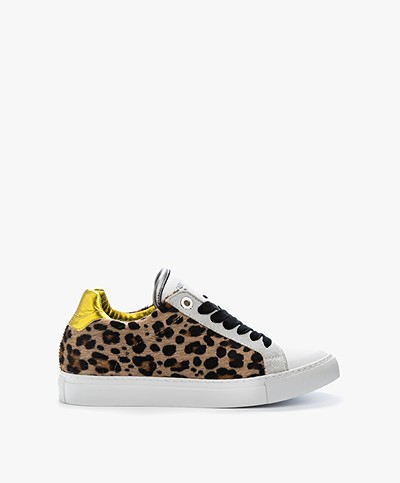 Zadig & Voltaire Leopard Sneakers - Fauve